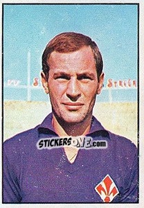 Sticker Paolo Nuti - Calciatori 1965-1966 n. 96 - Panini