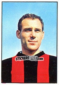 Sticker Bruno Capra - Calciatori 1965-1966 n. 105 - Panini