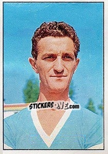 Sticker Vincenzo Gasperi - Calciatori 1965-1966 n. 187 - Panini
