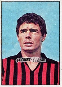 Sticker Bruno Mora - Calciatori 1965-1966 n. 196 - Panini