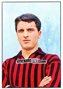 Sticker Nello Santin - Calciatori 1965-1966 n. 204 - Panini