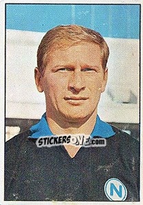 Sticker Pacifico Cuman - Calciatori 1965-1966 n. 218 - Panini