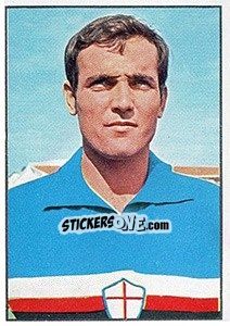 Sticker Mario Frustalupi - Calciatori 1965-1966 n. 250 - Panini