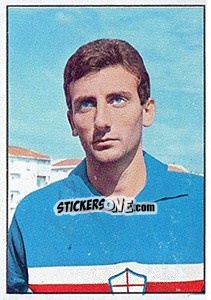 Sticker Rossano Giampaglia - Calciatori 1965-1966 n. 255 - Panini