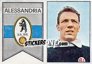 Sticker Scudetto / Nobili - Calciatori 1965-1966 - Panini