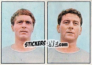 Sticker Gori / Migliavacca - Calciatori 1965-1966 n. 317 - Panini