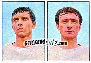Sticker Soncini / Oldani - Calciatori 1965-1966 n. 320 - Panini