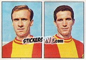 Figurina Marini / Lorenzini - Calciatori 1965-1966 - Panini