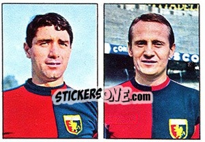 Sticker Baveni / Bicicli - Calciatori 1965-1966 - Panini