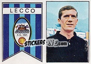 Sticker Scudetto / Meraviglia - Calciatori 1965-1966 - Panini