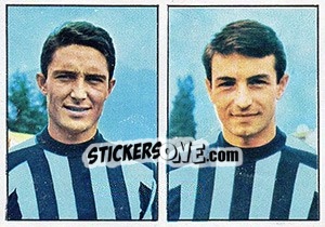Sticker Facca / Bravi - Calciatori 1965-1966 n. 334 - Panini