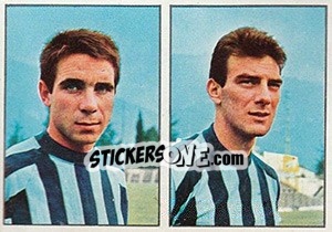 Cromo Incerti / Clerici - Calciatori 1965-1966 - Panini