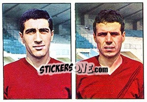 Sticker Turchi / Lessi - Calciatori 1965-1966 n. 340 - Panini