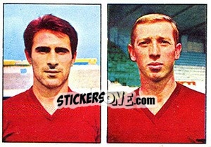 Sticker Cella / Colautti - Calciatori 1965-1966 n. 344 - Panini