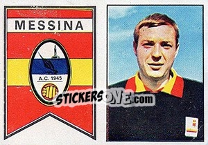 Sticker Scudetto / Baroncini - Calciatori 1965-1966 - Panini