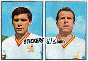 Sticker Bagnasco / Stucchi - Calciatori 1965-1966 - Panini