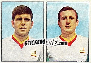 Sticker Piccioni / Capasciutti - Calciatori 1965-1966 n. 355 - Panini
