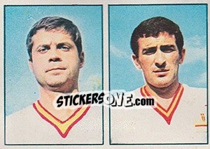 Sticker Fascetti / Morelli - Calciatori 1965-1966 n. 356 - Panini