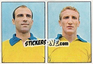 Sticker Cattani / Barucco - Calciatori 1965-1966 n. 358 - Panini