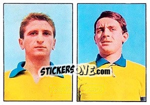 Sticker Zani / Balsimelli - Calciatori 1965-1966 - Panini