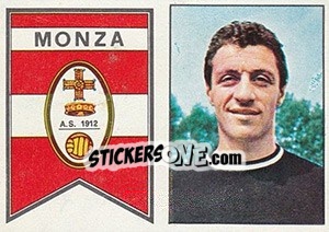 Sticker Scudetto - Ciceri - Calciatori 1965-1966 - Panini