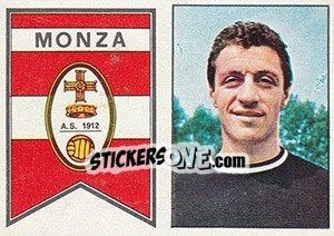 Figurina Scudetto - Ciceri - Calciatori 1965-1966 - Panini