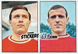 Sticker Giovannini / Melonari - Calciatori 1965-1966 - Panini