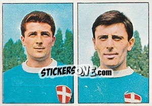 Sticker Pereni / Milanesi - Calciatori 1965-1966 n. 373 - Panini