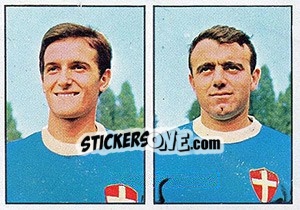 Sticker Mascheroni / Bramati - Calciatori 1965-1966 - Panini