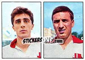 Sticker Pace / Novelli - Calciatori 1965-1966 - Panini