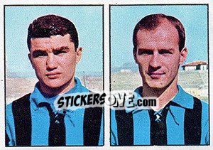 Sticker Ripari / Barontini - Calciatori 1965-1966 n. 388 - Panini
