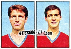 Sticker Ciardi / Caocci - Calciatori 1965-1966 n. 394 - Panini