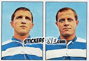 Sticker Sartore / Ceccotti - Calciatori 1965-1966 - Panini