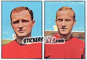 Sticker Malavasi / Meregalli - Calciatori 1965-1966 - Panini