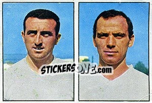 Sticker Baldini / Gallusi - Calciatori 1965-1966 - Panini