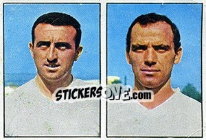 Sticker Baldini / Gallusi - Calciatori 1965-1966 n. 413 - Panini