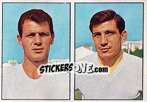 Sticker Florio / Rigotto - Calciatori 1965-1966 n. 416 - Panini