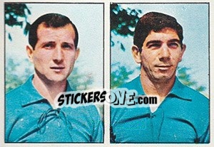 Figurina Crivellenti / Galvanin - Calciatori 1965-1966 - Panini