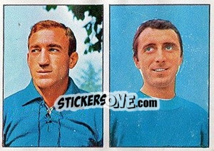 Sticker Malavasi / Piaceri - Calciatori 1965-1966 - Panini
