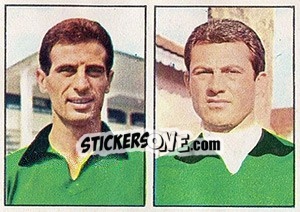 Sticker Tarantino / Grossi - Calciatori 1965-1966 n. 424 - Panini