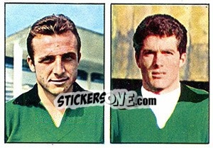 Cromo Spagni / Bertogna - Calciatori 1965-1966 - Panini