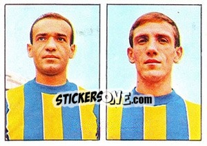 Sticker Di Bari / Cressoni - Calciatori 1965-1966 n. 430 - Panini