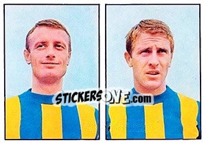 Sticker Dell'Angelo / Maschietto - Calciatori 1965-1966 n. 434 - Panini