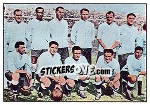 Sticker Squadra Uruguay (1930) - Calciatori 1965-1966 - Panini