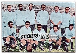 Sticker Squadra Uruguay (1930) - Calciatori 1965-1966 n. 436 - Panini