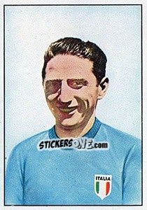 Sticker Silvio Piola - Calciatori 1965-1966 - Panini