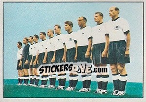 Sticker Squadra West Germany (1954) - Calciatori 1965-1966 n. 447 - Panini