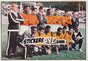 Sticker Squadra Brazil (1962)