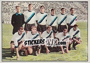 Figurina Squadra Internazionale - Calciatori 1965-1966 - Panini