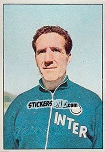 Sticker Helenio Herrera - Calciatori 1965-1966 - Panini